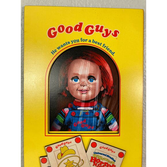 Universal Studios Halloween Horror‎ Nights 2023 HHN Chucky Good Guys Sign - Picture 4 of 10